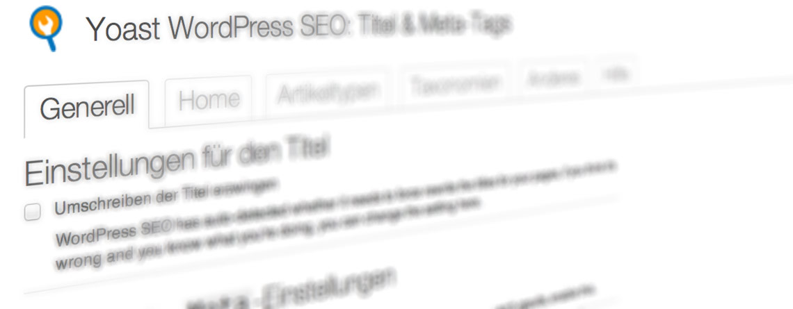 SEO mit WordPress